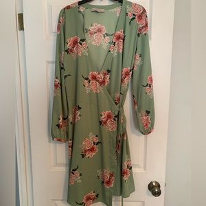Womens Loft Wrap Dress